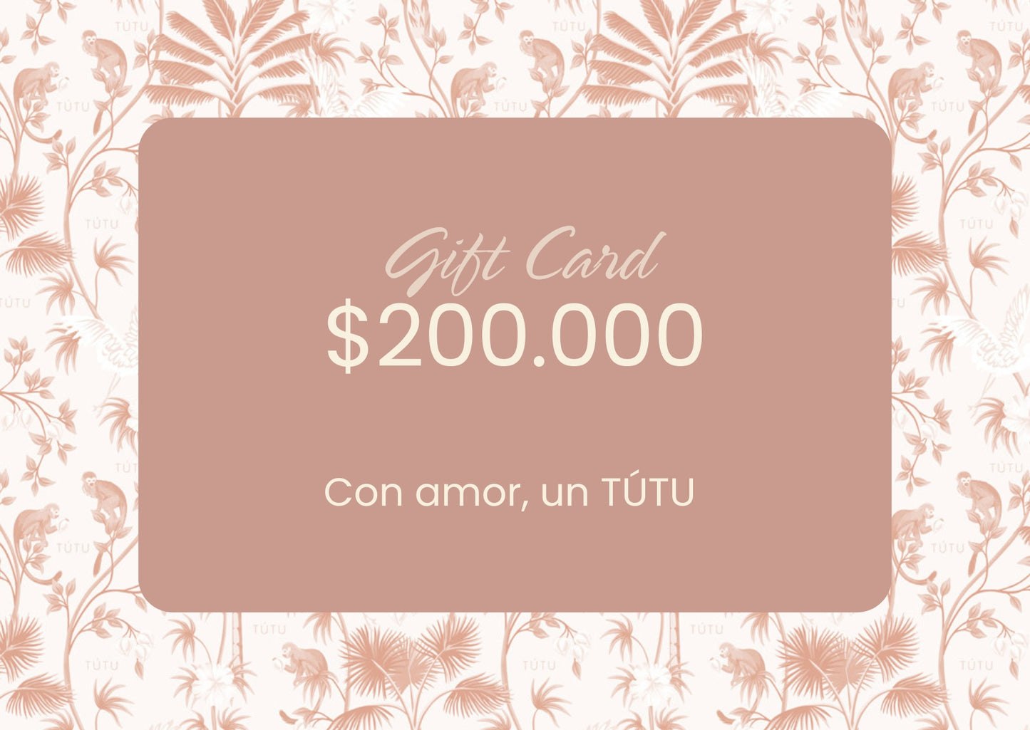 Tarjeta de Regalo
