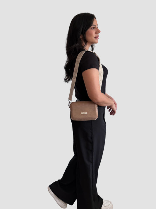 Manos libres pequeño lince un toque elegante y suave - Beige