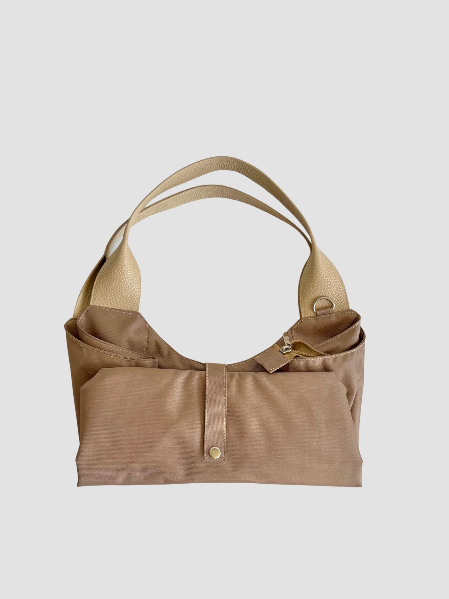 Bolso de hombro standard que entiende tu día - Beige