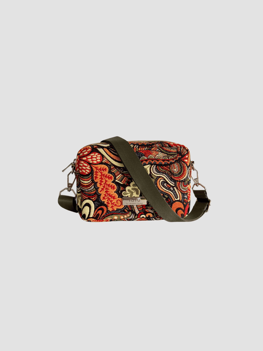 Manos libres pequeño gobelino con personalidad - Fuego