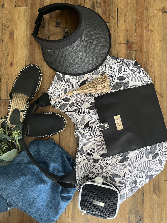 Maxi bolso lo lleva todo, a donde vayas - Hojas