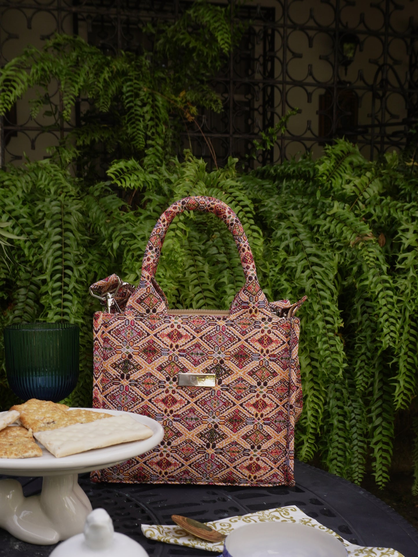 Tote pequeño gobelino con personalidad - Rombos