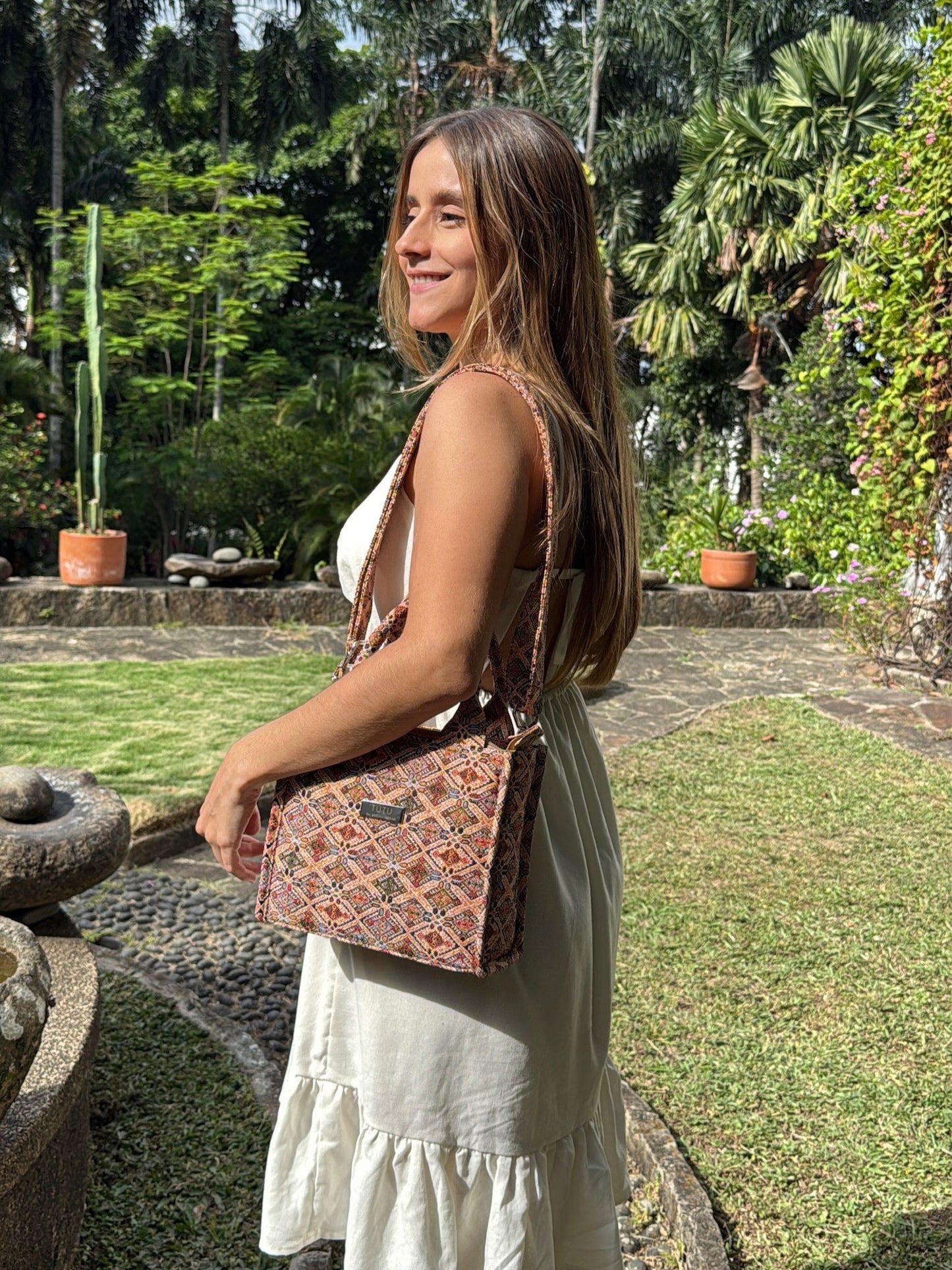 Tote pequeño gobelino con personalidad - Rombos