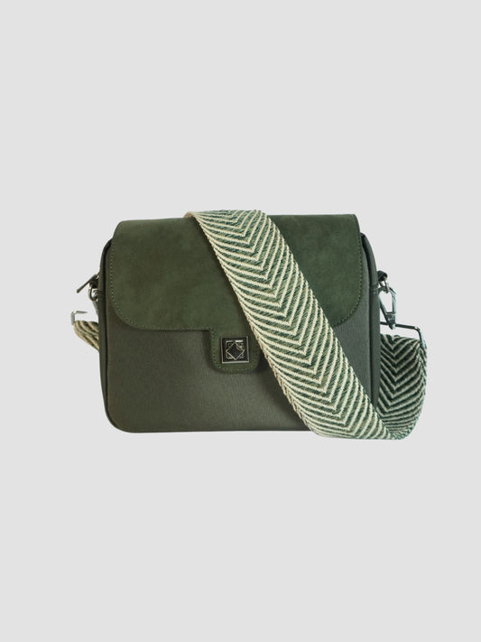 Manos libres con tapa lince un toque elegante y suave - Verde militar