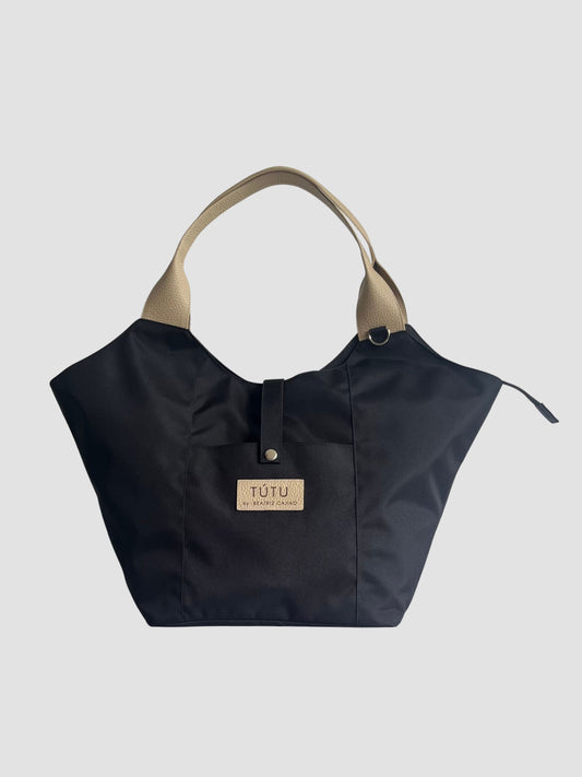 Bolso de hombro standard que entiende tu día - Negro