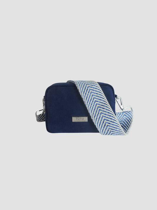 Manos libres pequeño lince un toque elegante y suave - Azul oscuro
