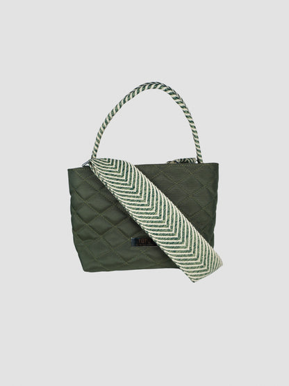 Manos libres Petit acolchado - Verde Militar