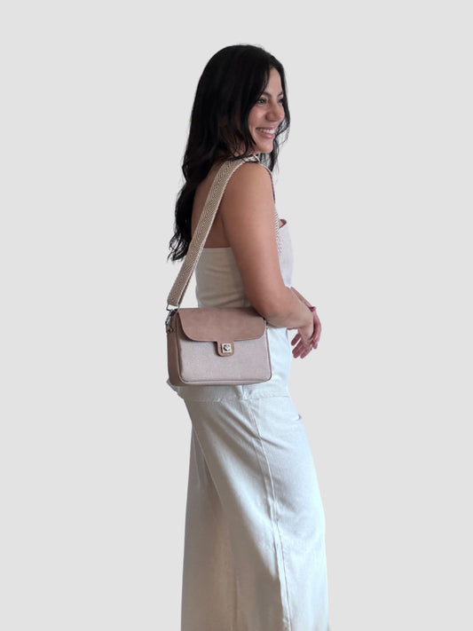 Manos libres con tapa lince un toque elegante y suave - Beige