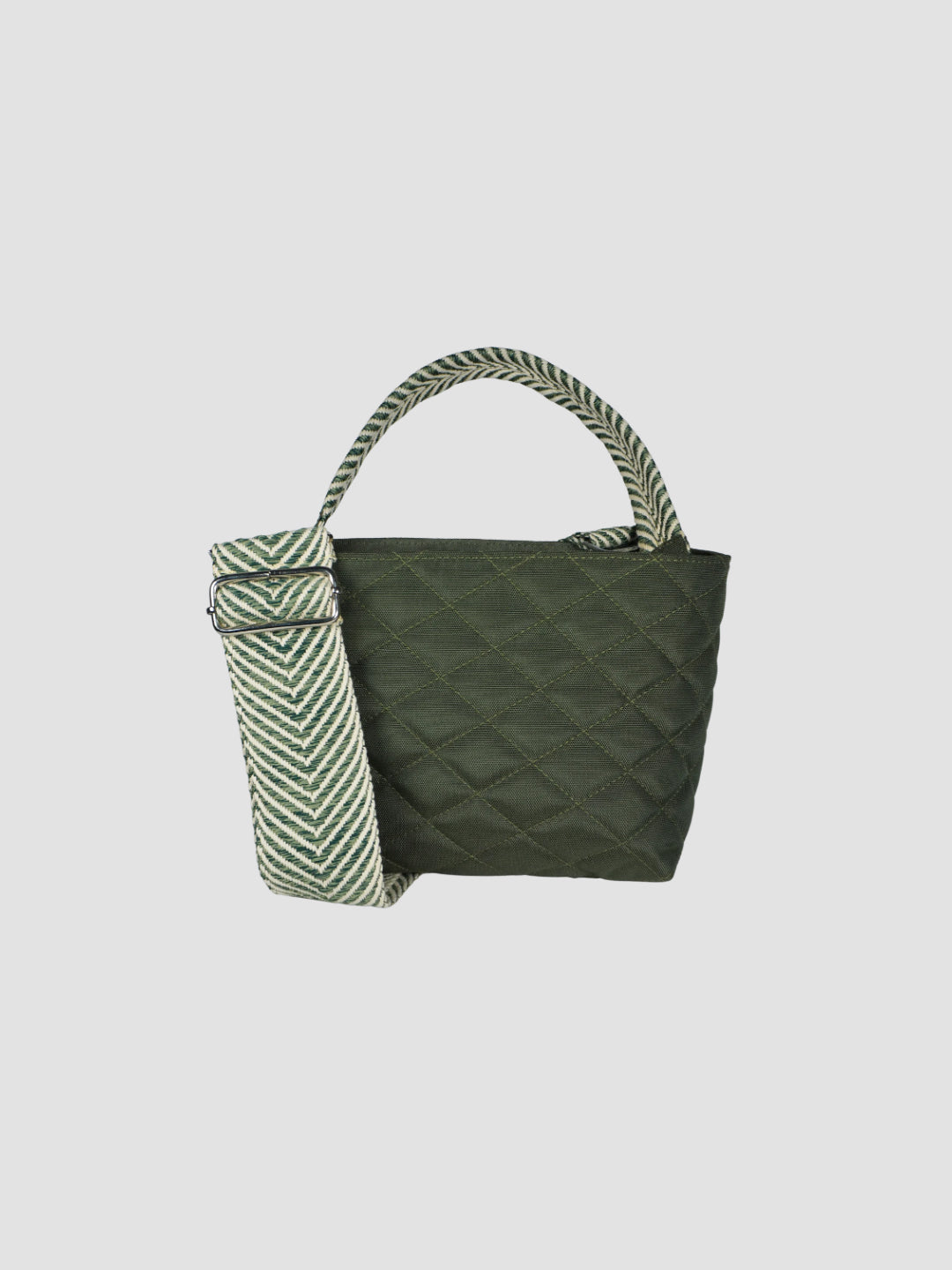 Manos libres Petit acolchado - Verde Militar